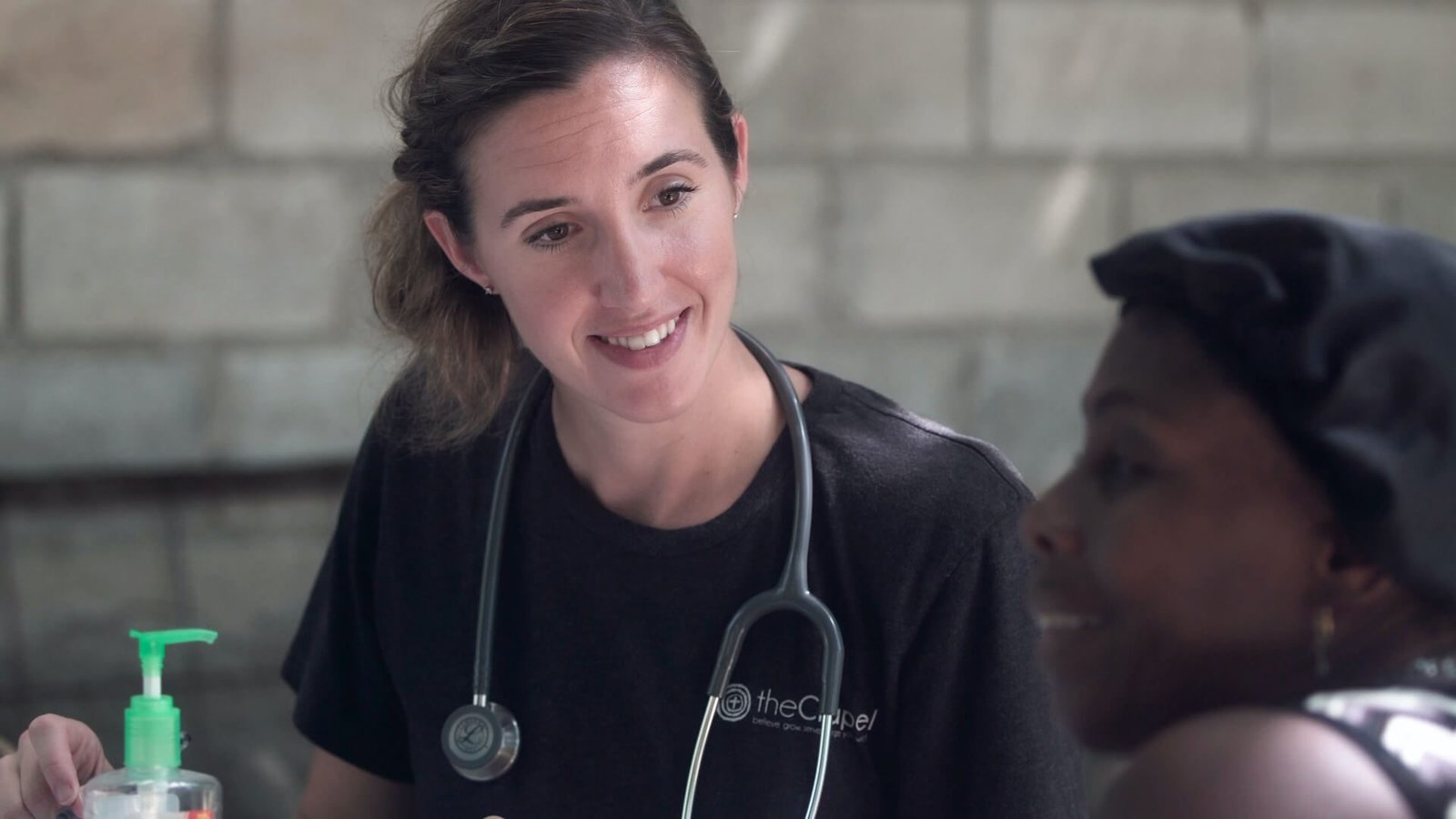 Healthcare workers confronted anti-lockdown protesters